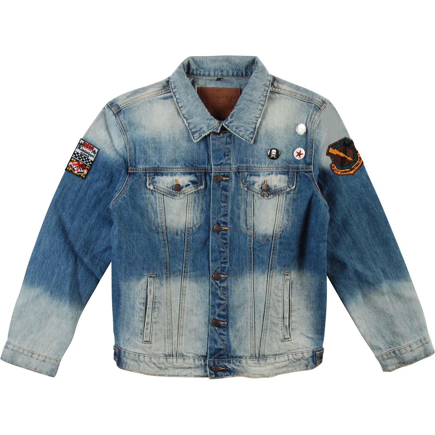 Rasta Blue Denim Jacket