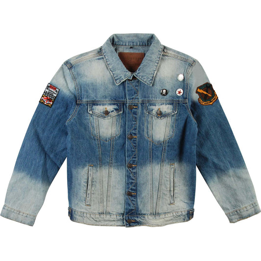 Rasta Blue Denim Jacket