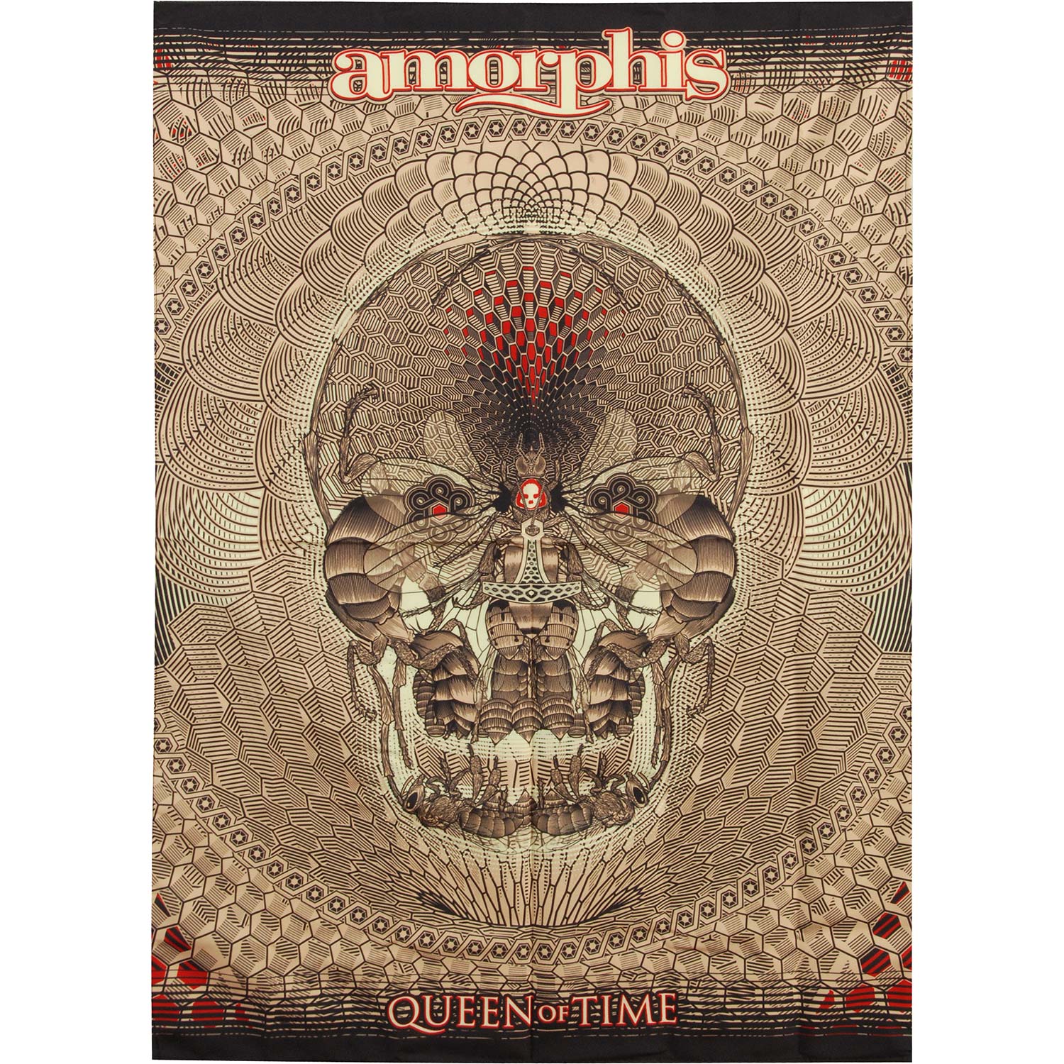 Amorphis Queen Of Time Textile Flag Poster Flag