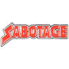 Sabotage Pewter Pin Badge