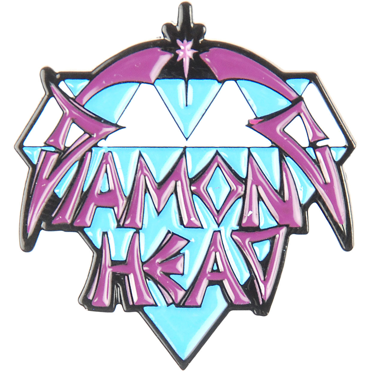 Diamond Head Diamond Head Pewter Pin Badge