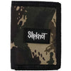 Camo Hook & Loop Closure Nylon Wallet Tri-Fold Wallet