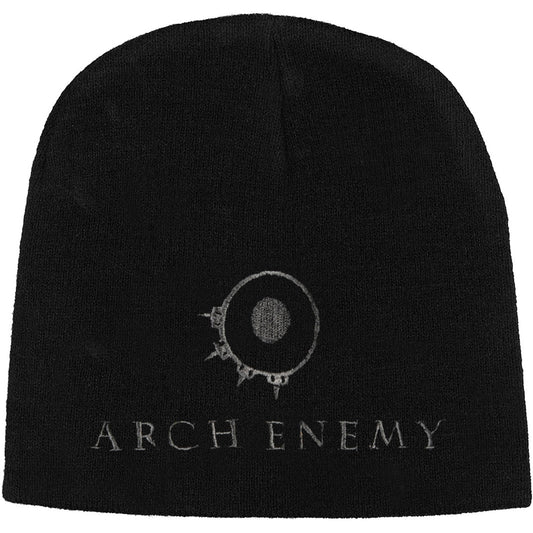 Arch Enemy Embroidered Logo And Ring 9" Beanie