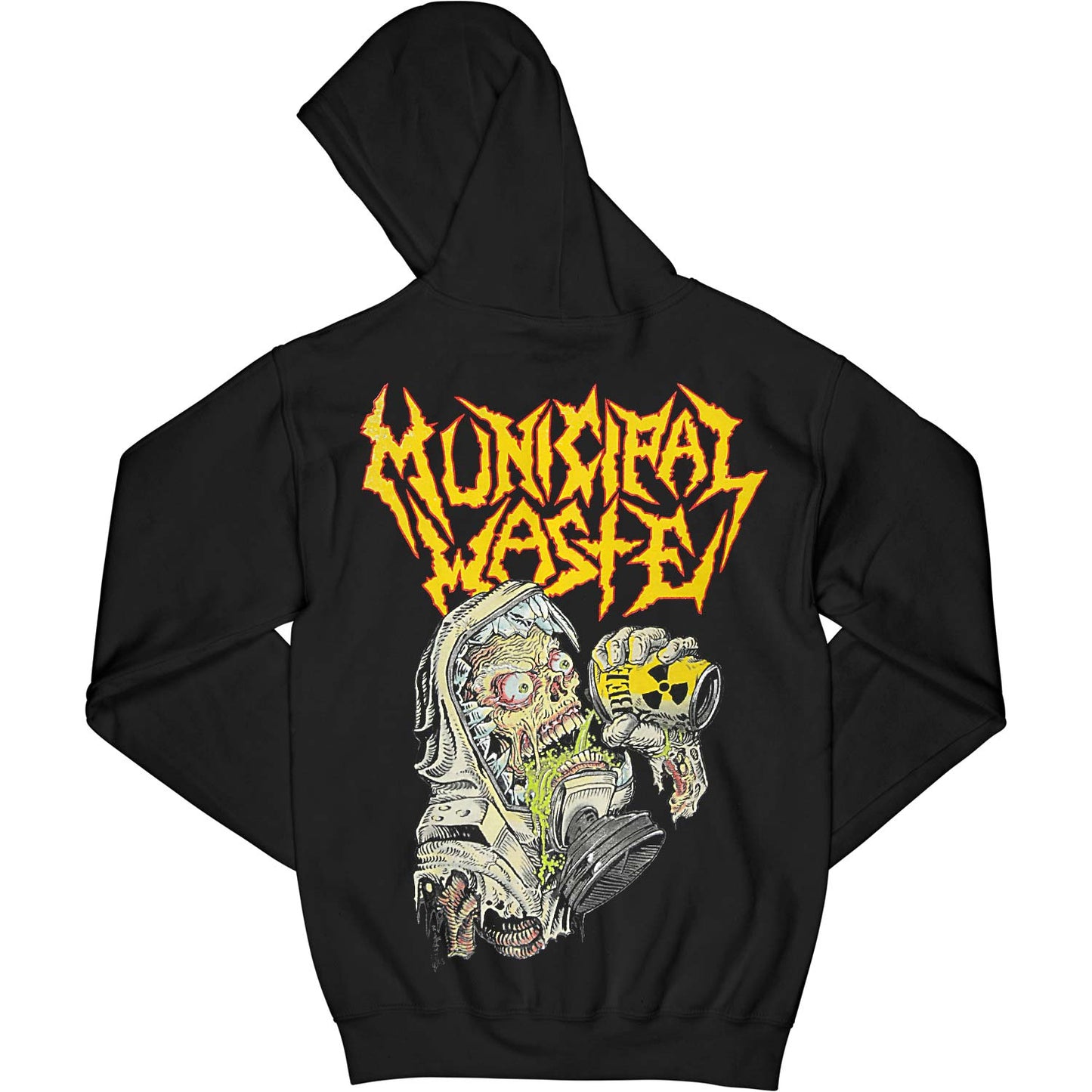 Municipal Waste Beer Nuke MW Zippered Hooded Sweatshirt