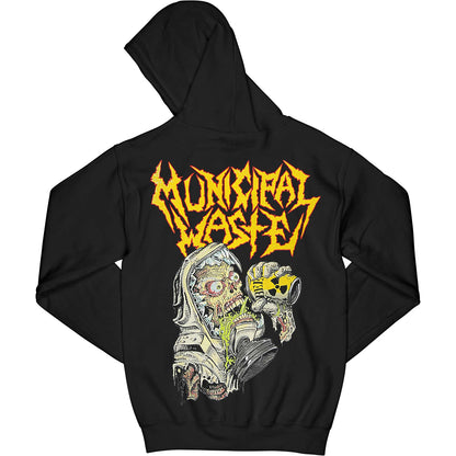 Municipal Waste Beer Nuke MW Zippered Hooded Sweatshirt