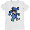 Space Bear Womens Crew T-shirt Junior Top