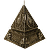 Candle - The Unholy Trinity - Pyramid - Brass Candle