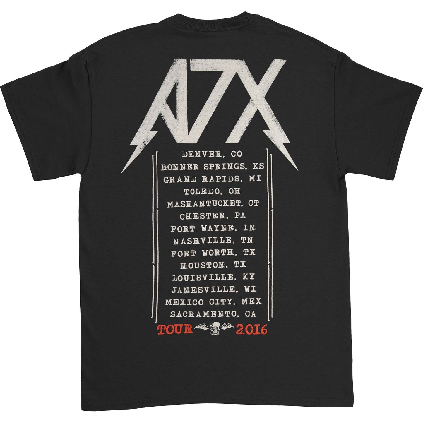 Skull box Dateback T-shirt