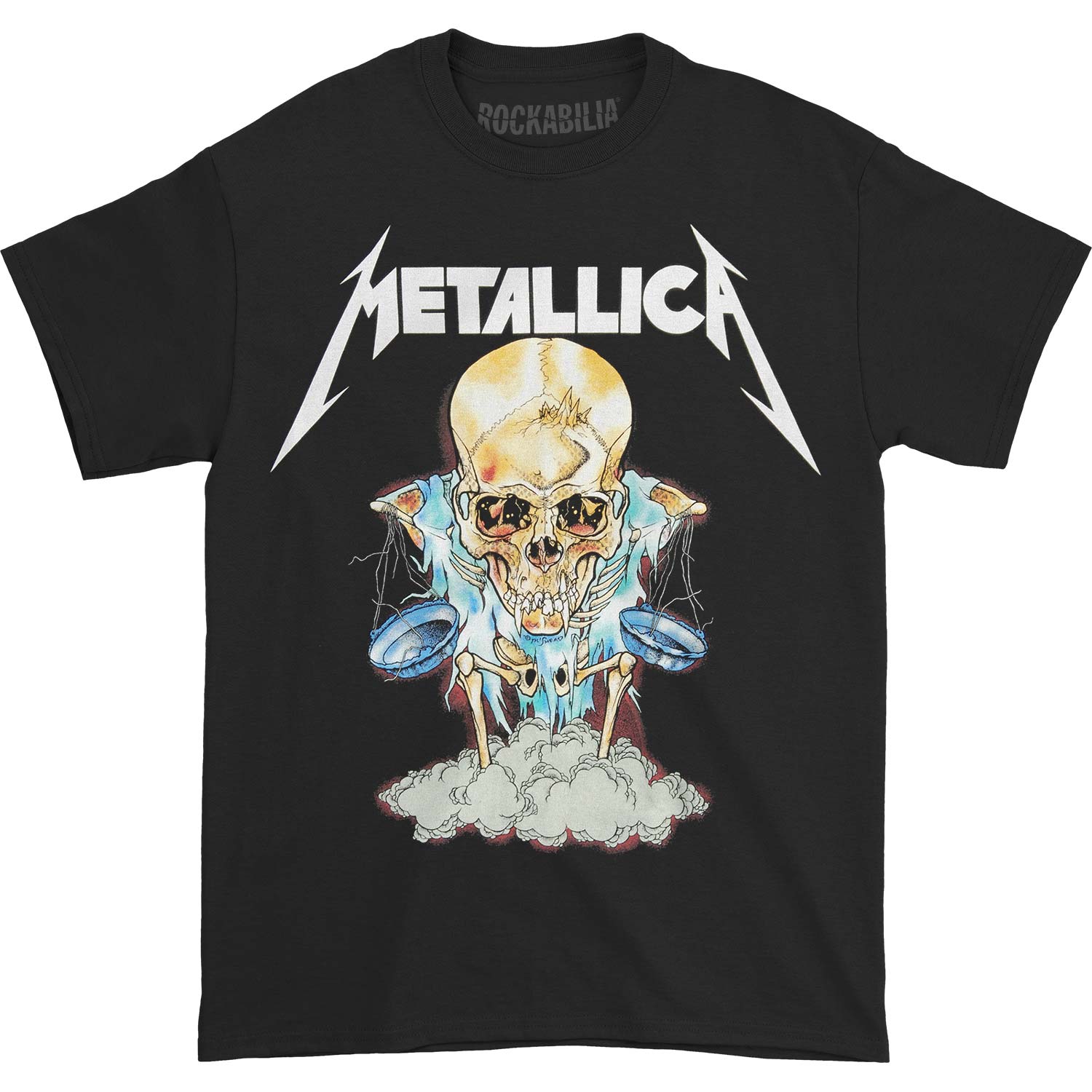 Metallica Scales Skull T-shirt