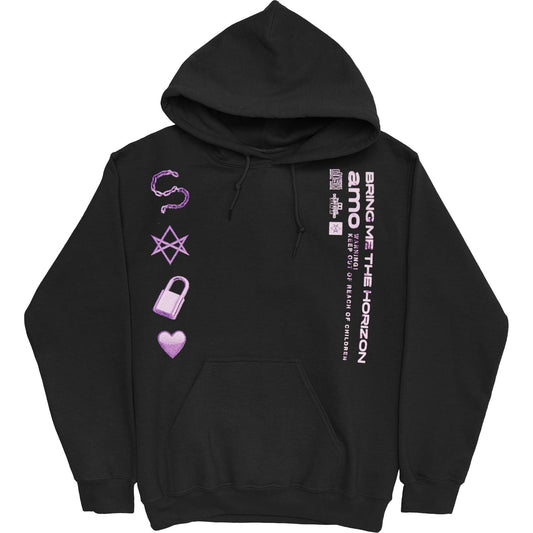 Bring Me The Horizon Amo Symbols Hooded Sweatshirt