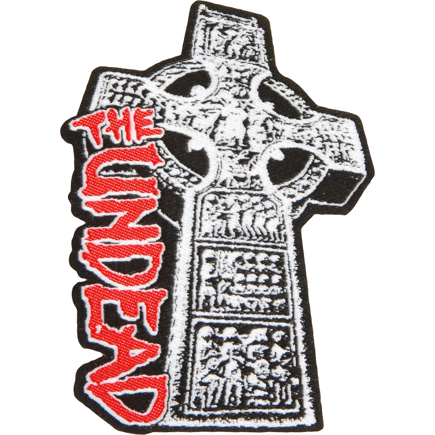 Cross Embroidered Patch