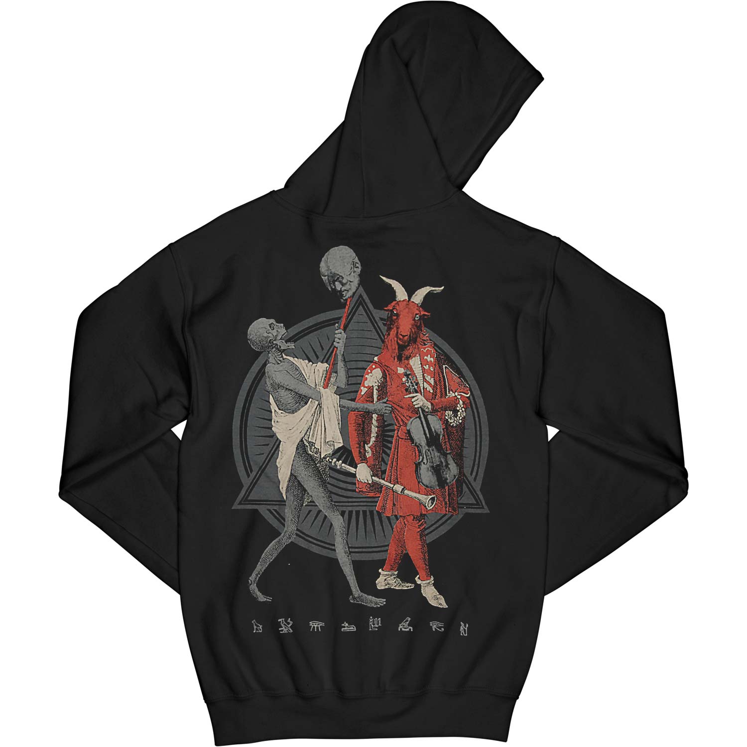Septic Flesh Infernus Zip Hoodie Zippered Hooded Sweatshirt
