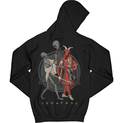 Septic Flesh Infernus Zip Hoodie Zippered Hooded Sweatshirt