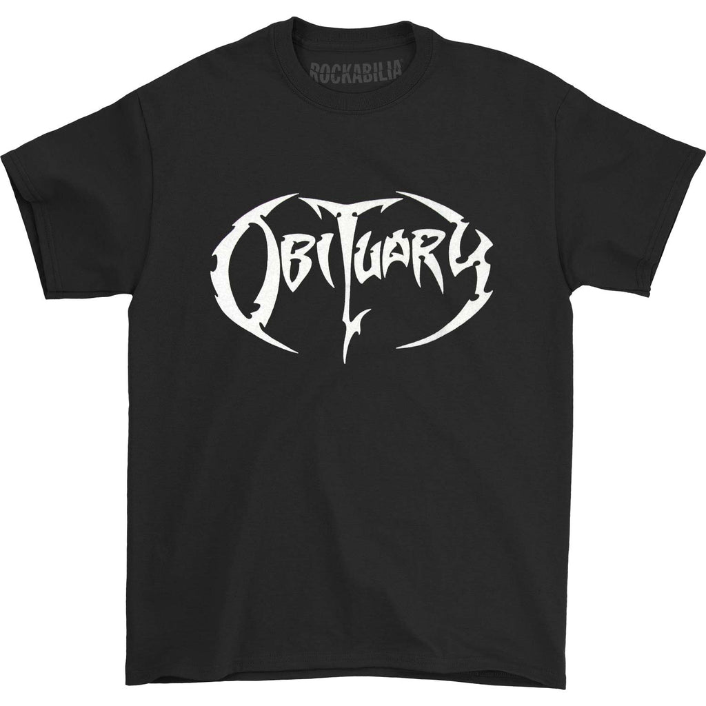 Obituary White Logo T-shirt