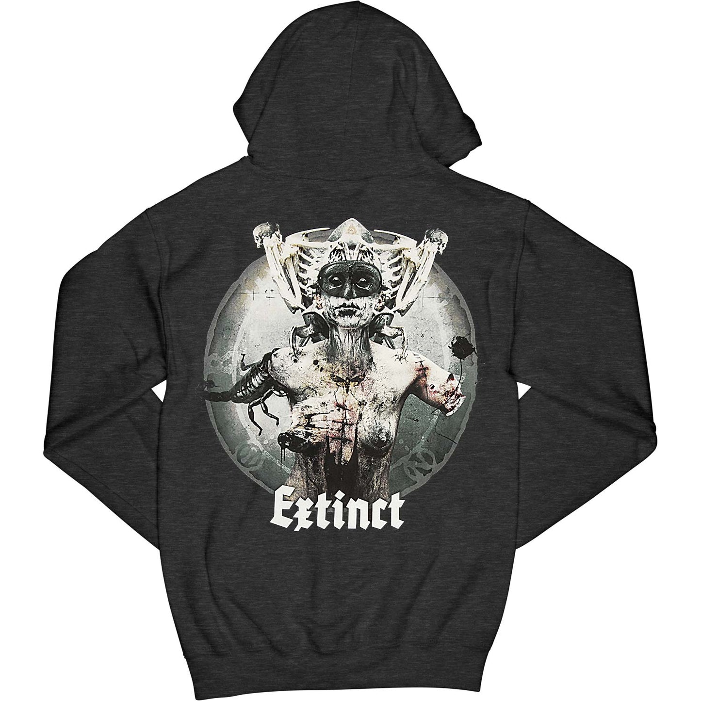 Moonspell Extinct Zippered Hooded Sweatshirt