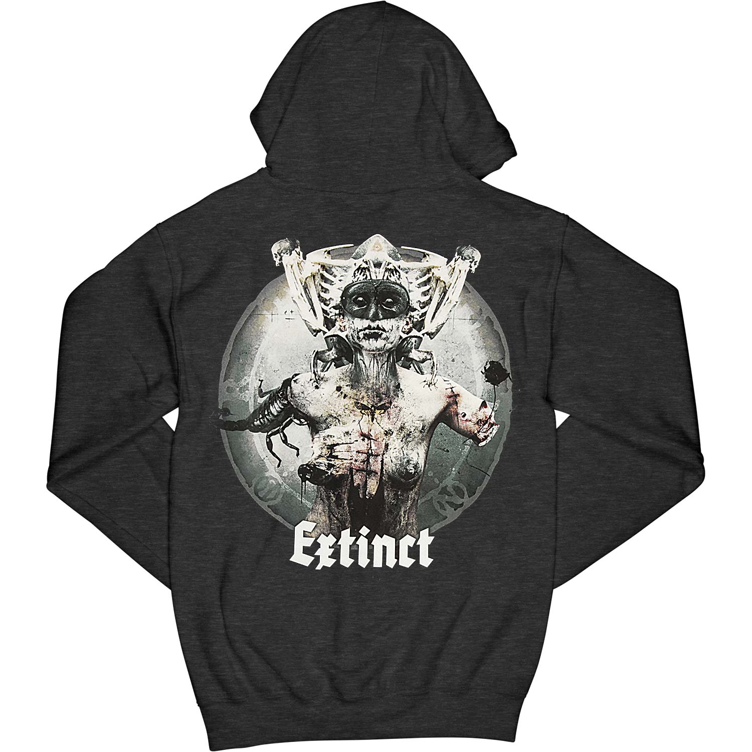Moonspell Extinct Zippered Hooded Sweatshirt