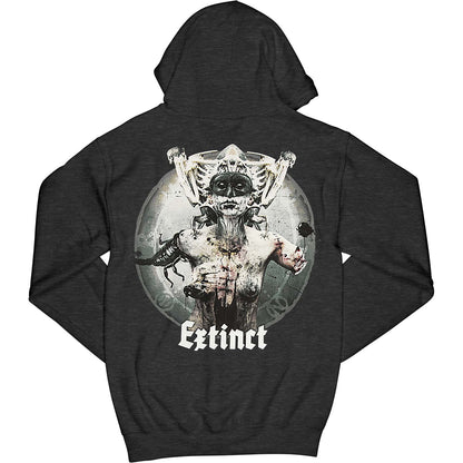 Moonspell Extinct Zippered Hooded Sweatshirt