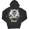 Extinct Zippered Hooded Sweatshirt