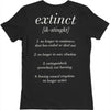 Extinction Diary Ladies T-shirt Junior Top