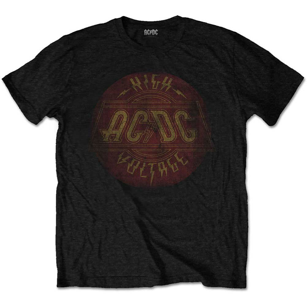 AC/DC High Voltage Vintage Slim Fit T-shirt 412801 | Rockabilia Merch Store