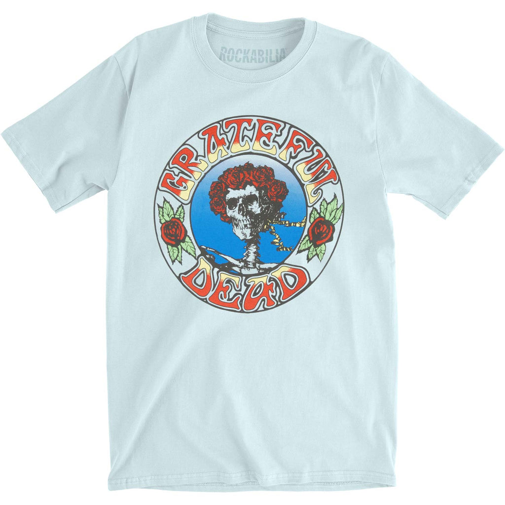Grateful Dead Skull & Roses Slim Fit T-shirt 412812 | Rockabilia Merch ...