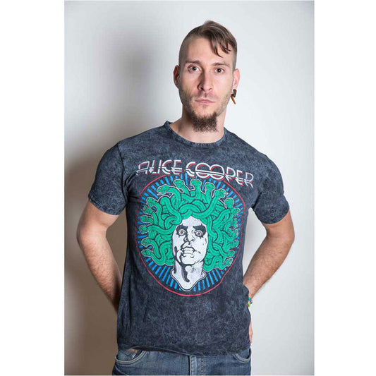 Alice Cooper Medusa (Puff/Illuminous Print) T-shirt
