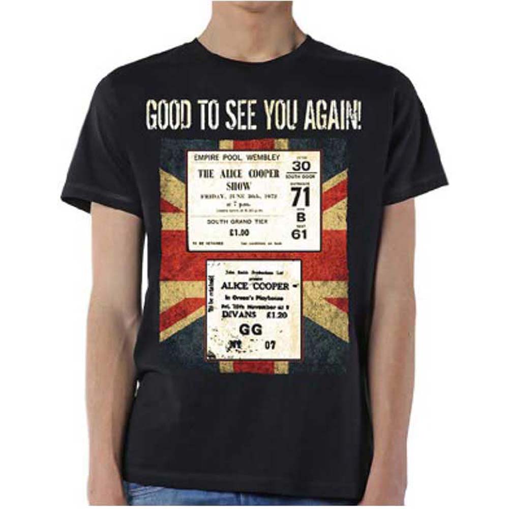 Alice Cooper UK Only Event (Nov 2017) (Ex Tour/Back Print) Slim Fit T-shirt