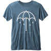 Umbrella with Burn Out Finishing Vintage T-shirt