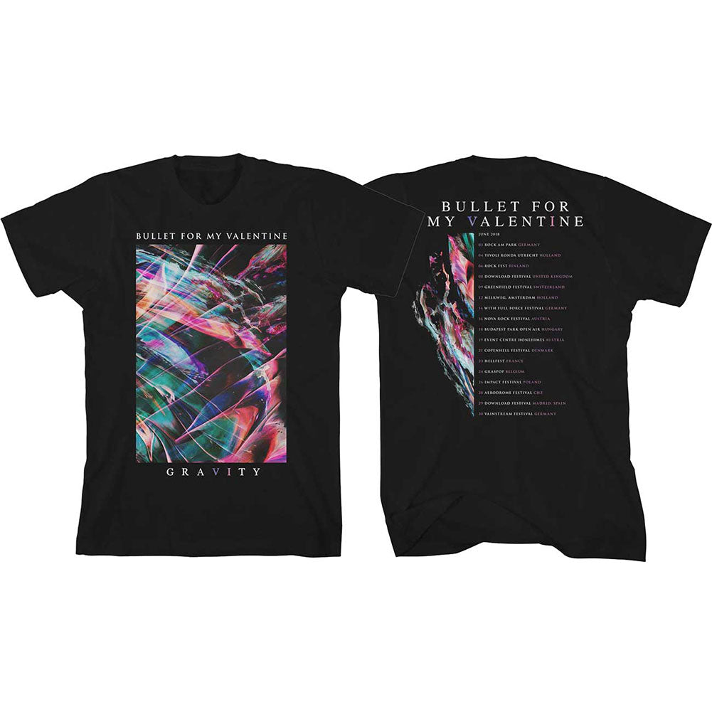 Gravity Euro Tour 2018 (Ex Tour/Back Print) Slim Fit T-shirt