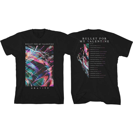 Gravity Euro Tour 2018 (Ex Tour/Back Print) Slim Fit T-shirt