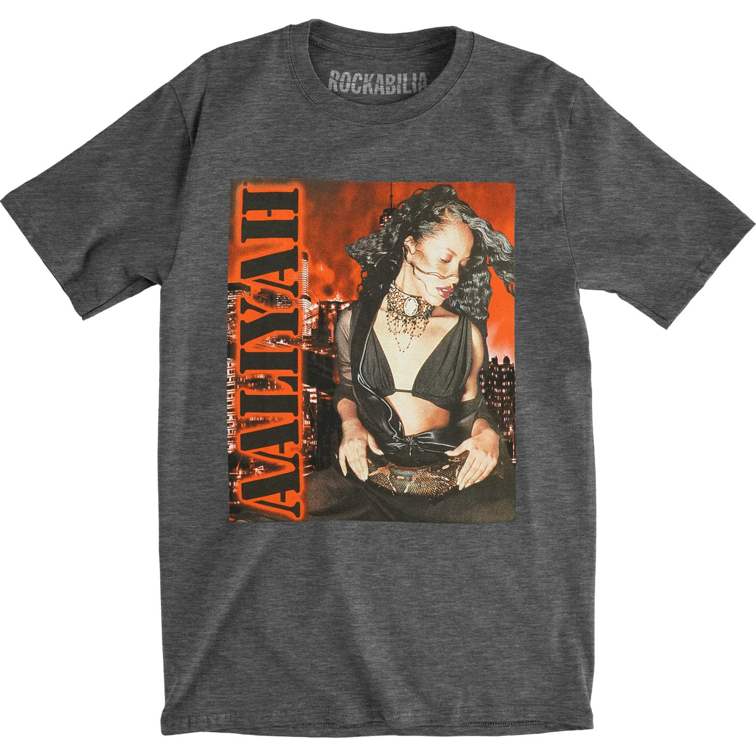 Stencil Logo Orange Crew Slim Fit T-shirt