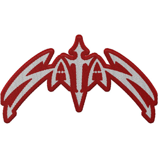 Satan Classic Logo Die Cut Patch Woven Patch