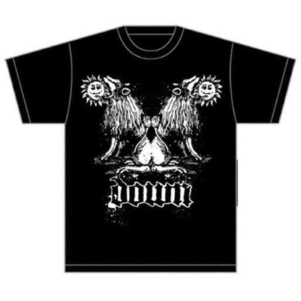 Down Double Lion T-shirt
