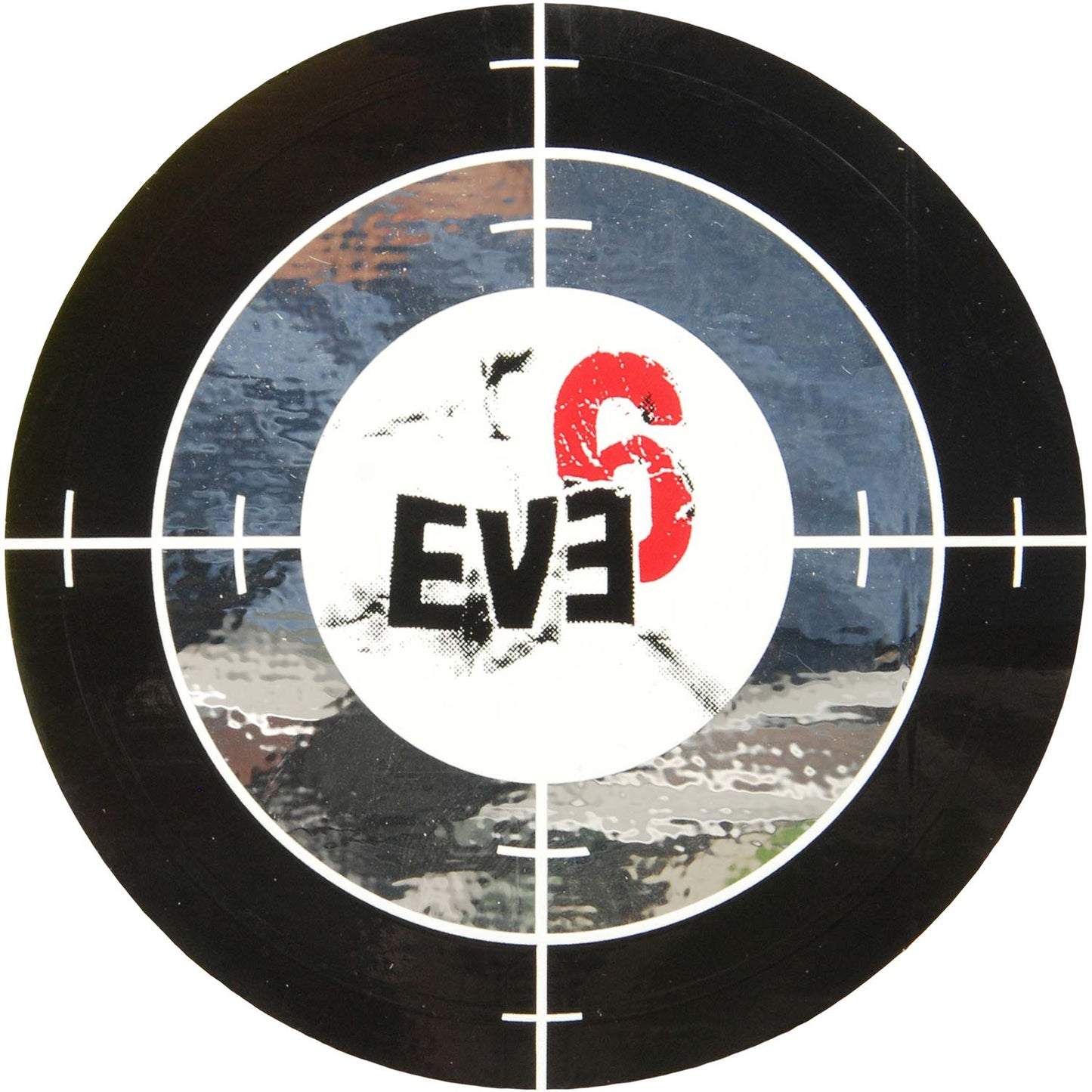 Bullseye Sticker