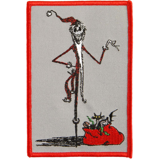 Santa Jack Embroidered Patch