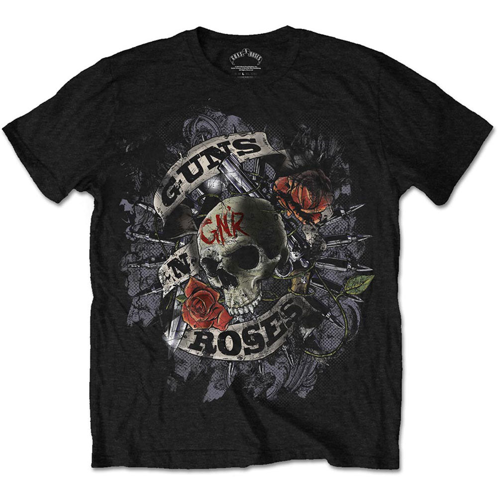 Guns N Roses Firepower Slim Fit T-shirt 413345 | Rockabilia Merch Store
