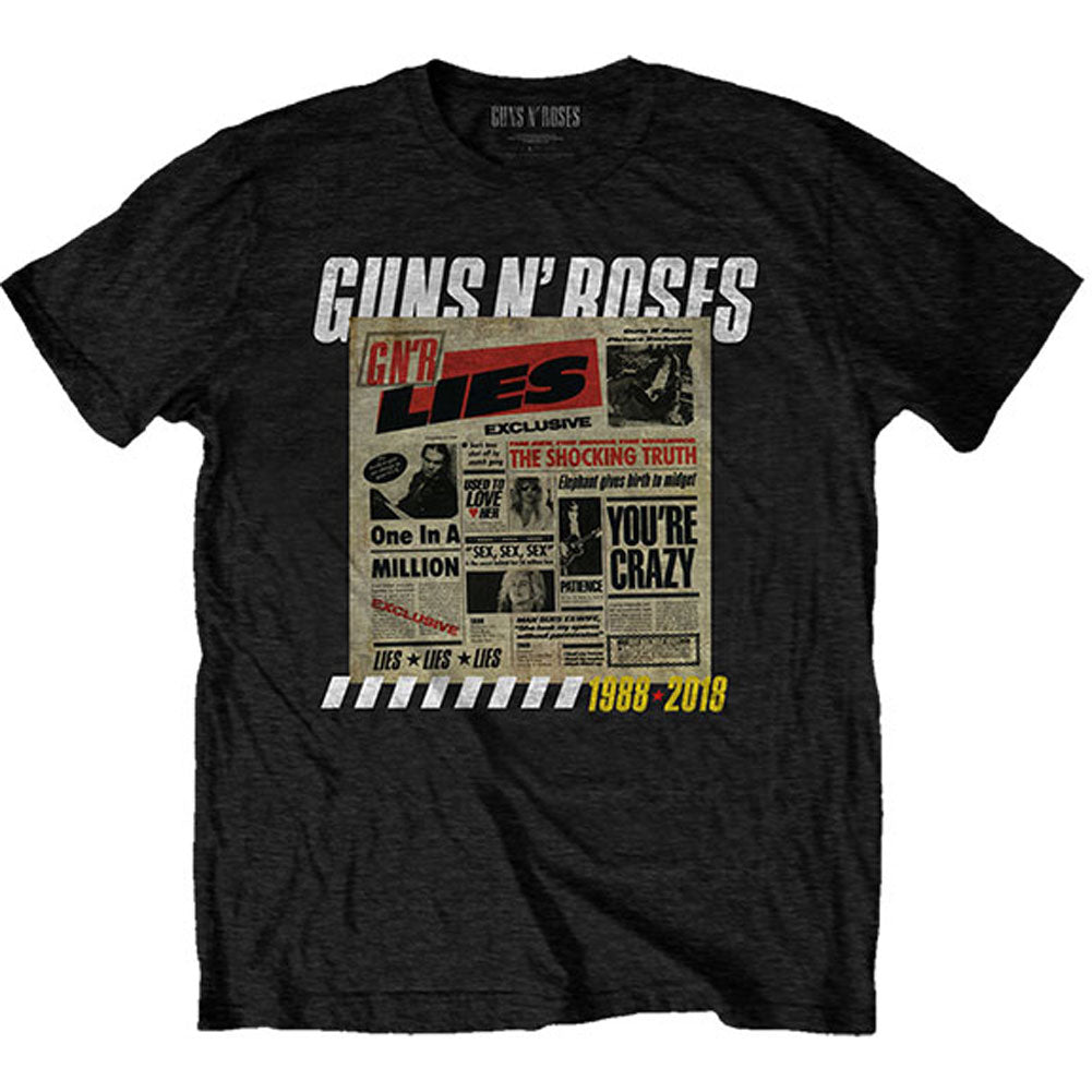 Lies Track List (Back Print) Slim Fit T-shirt