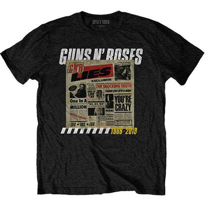 Lies Track List (Back Print) Slim Fit T-shirt