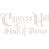 Skull & Bones Vinyl Cut (White) Peel & Rub Sticker