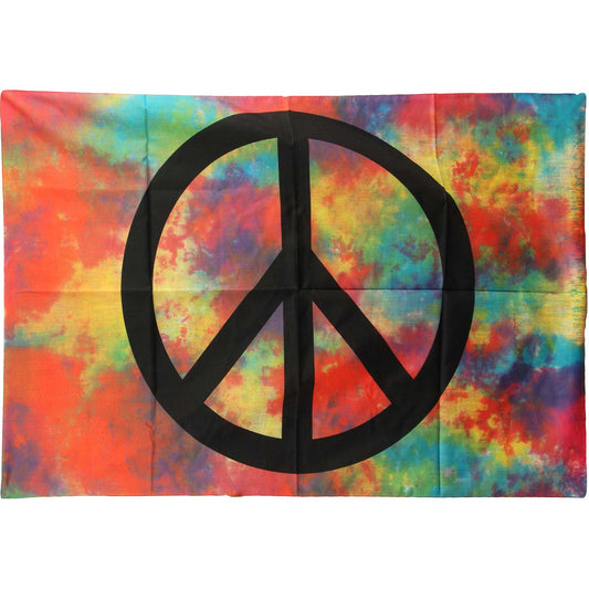 Peace Sign Poster Flag