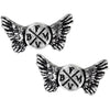 Wings Logo Studs Earrings