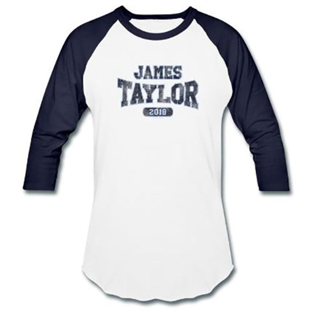 James Taylor 2018 Tour Logo Raglan Short Sleeve