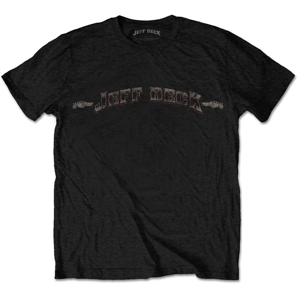 Jeff Beck Vintage Logo Slim Fit T-shirt 413651 | Rockabilia Merch Store