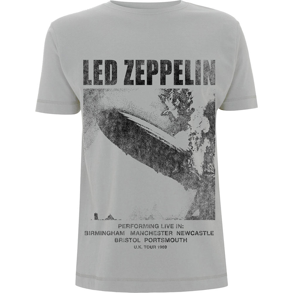 Led Zeppelin UK Tour '69 LZ1. Slim Fit T-shirt