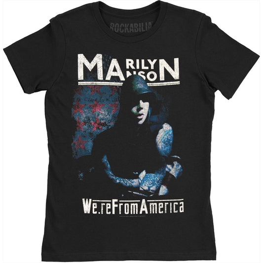 Marilyn Manson Soft Junior Top