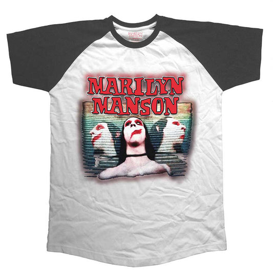 Marilyn Manson Sweet Dreams Raglan Short Sleeve