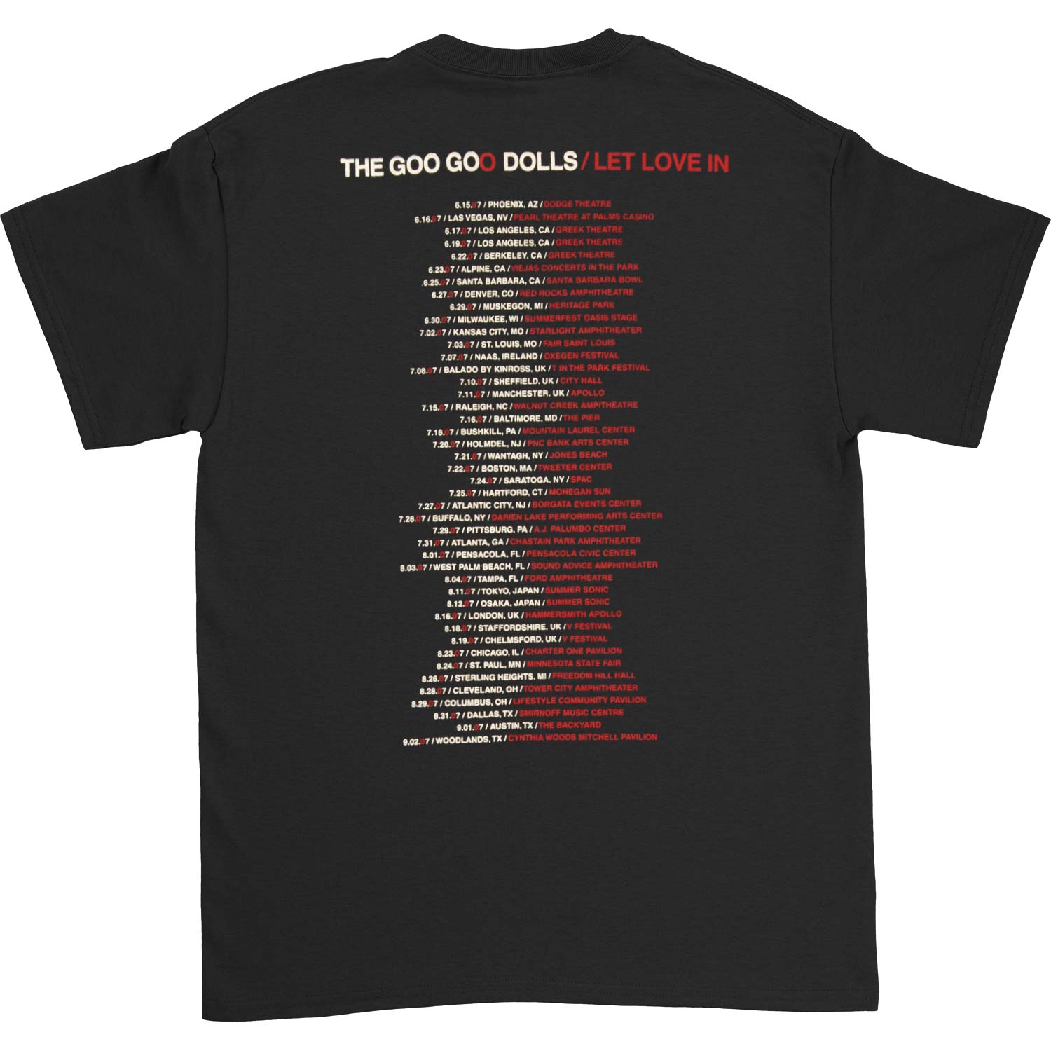 Goo Goo Dolls T-shirt