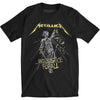 And Justice For All Tracks (Back Print) Slim Fit T-shirt