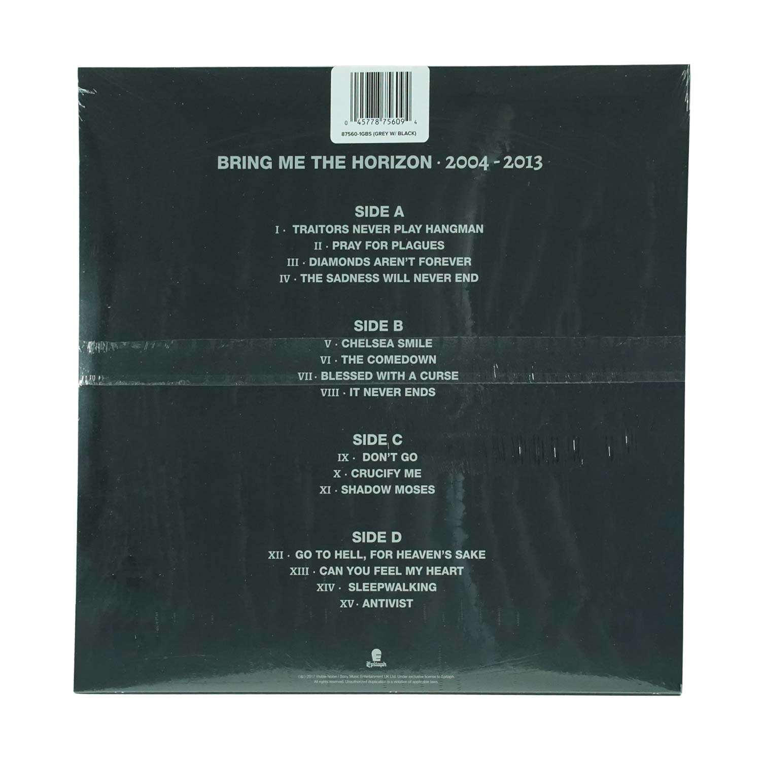 Bring Me The Horizon 2004-2013 2xLP (Gray Splatter) Vinyl