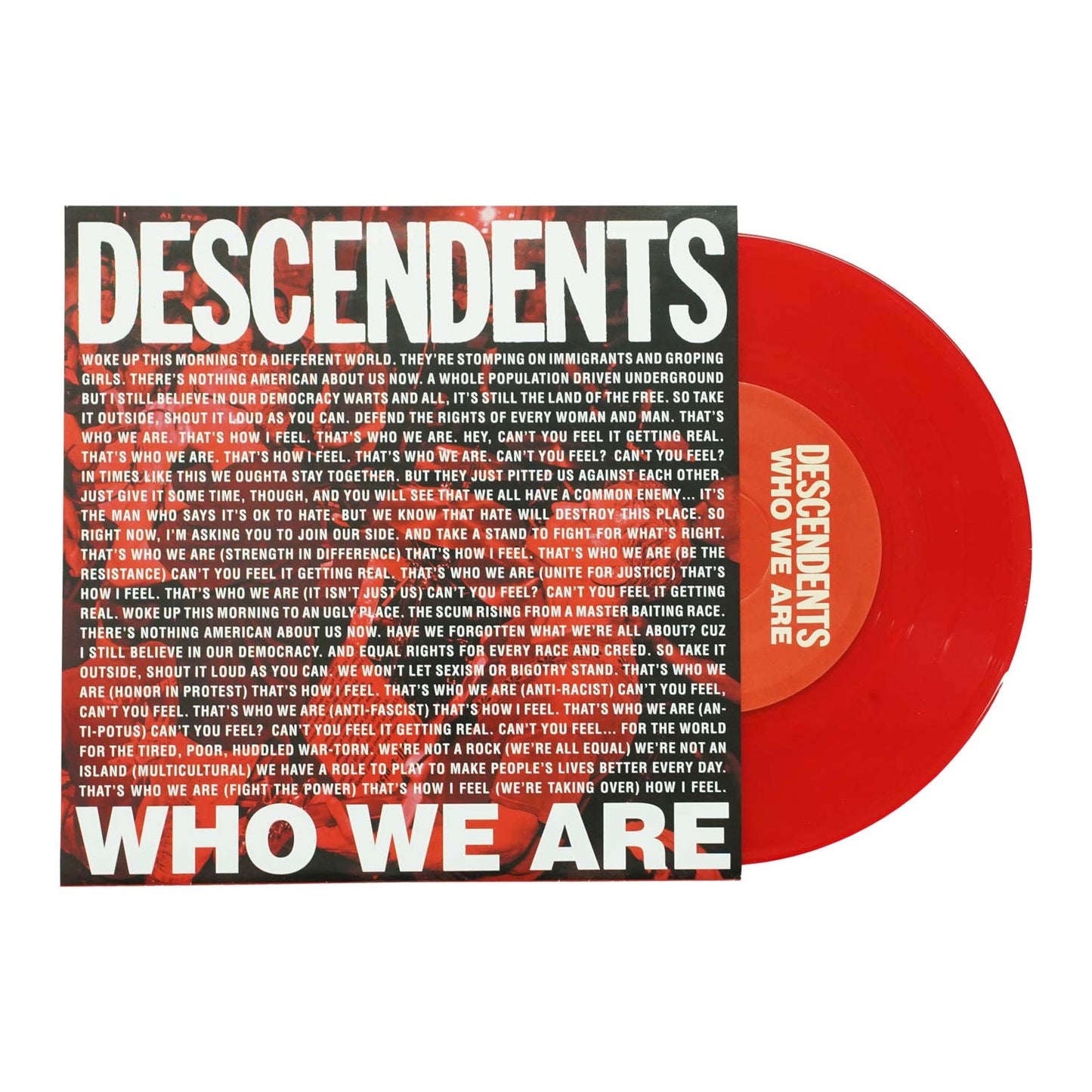 Descendents Who We Are 7" EP (Red) Vinyl